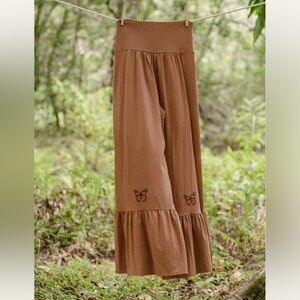 Purusha People She Wears Wings Hippie Pants L